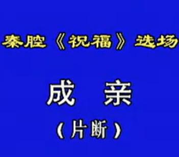 秦腔《祝福》成亲选段_郝彩风、任哲中主演_精彩演绎下载