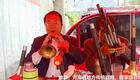 唢呐老艺人演奏河南曲剧，现场伴奏原汁原味，罕见传统戏曲不容错过