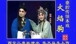 秦腔经典全本《火焰驹》高清下载，侯红琴等名家主演，传统名剧在线观看