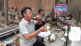 河南豫剧唢呐演奏《打金枝》全集，老艺人唢呐与女捧笙伴奏，经典戏曲在线下载