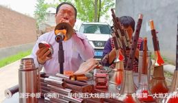 唢呐老艺人呐子河南豫剧传统老调演奏，感受纯正传统戏曲魅力