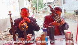 民间唢呐老艺人精彩演绎《河南曲剧》，地道曲剧片段尽显高手风采