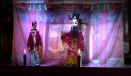 婺剧木偶戏《双麒麟》全剧MP4下载 遂昌西街覆船土地庙演出视频资源