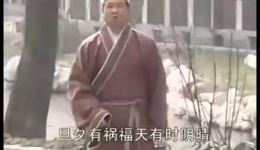生死鸳鸯画扇面