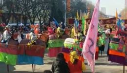 2019寿阳社火节竹马戏表演传统民俗艺术盛宴，领略明清非遗竹马戏魅力
