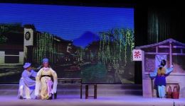 越剧《何文秀》第四场《打店》戏曲视频mp4下载，台州市椒江越艺越剧团精彩演绎下载