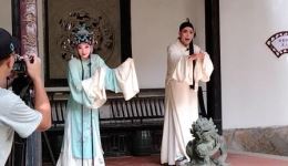 双蝶扇