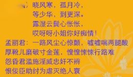 淮剧《孟丽君》第一场《离家》梁国英陈娟演唱，经典戏曲片段在线下载